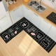 thumbnail image 2 of Alfombra Piso Cocina Antideslizante Decorativa 2 Piezas Jhn, 2 of 3