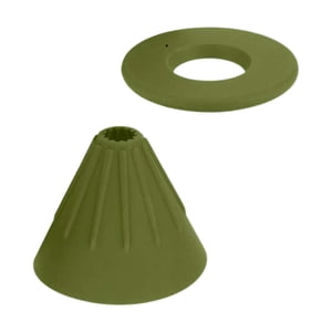 Bothyi - Verter Sobre La Cafetera De Silicona Verter Sobre El Filtro De Café Para Cafe Home Green