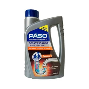Paso - Destapa Desatasca Cañerias Atascos Severos Gel 1L