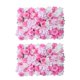 thumbnail image 4 of 2x Seda Artificial Rosa Falsa Flor Boda Escenario Fondo Decoración Rosa, 4 of 5