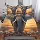 thumbnail image 1 of Juego de funda nórdica con estampado de elefante, juego de ropa de cama con funda nórdica y fundas de almohada con estampado 3D creativo, microfibra suave para adultos, adolescentes y niños,, 1 of 3
