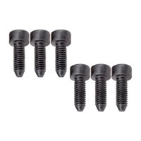 Bothyi - Sillines De Puente De Guitarra Eléctrica Tornillos De Cuerda De Bloqueo Para Reparación De Guitarra Negro