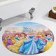thumbnail image 5 of Princesas Disney Alfombra Redonda de Felpa Coral, Antideslizante, No Desprende Pelusas, Lavable y Duradera para Salón, Dormitorio y Habitación de Niños 60cm, 5 of 6