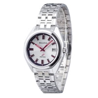 Reloj Bulova Classic Jet Star Limited Edition Stainless Steel Silver Dial Quartz 96K112 Men'S Watch With Extra Strap
