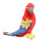 thumbnail image 4 of Pájaro De Peluche De Juguete Pájaro Peque?o De 50 X 26 Cm Rojo Azul Y Amarillo, 4 of 5