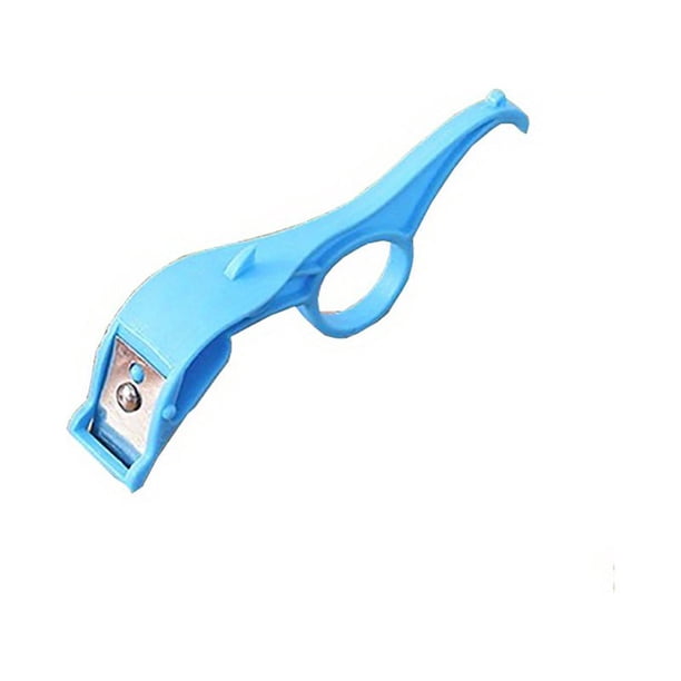 1pc, Portable Fruit Peeler, Stainless Steel Ring Pear Orange Kiwi Peeling Knief, Multi-functional Potato Vegetable Kitchen Dining Tool