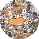 thumbnail image 4 of Stickers De Perro Lindo 100 Piezas Vinil Impermeable Para Regalos, 4 of 6