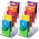 thumbnail image 1 of Soporte para folletos TMWEFUSC Pack de 2 11x29 cm 5 niveles, 1 of 8