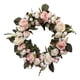 thumbnail image 1 of Guirnalda De Flores Artificiales Seda Rosa Flor Vid Boda Patio Decoración Rosa A, 1 of 5