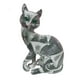 thumbnail image 1 of Estatua De Gato De Graffiti De Resina, Decoración De Estante Para El Hogar, Cocina, Comedor, Estilo Lindo B, 1 of 3