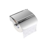 Genérico - Porta Rollo Papel Higiénico Acero Inoxidable