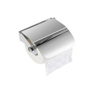 Genérico - Porta Rollo Papel Higiénico Acero Inoxidable