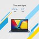 thumbnail image 3 of Laptop ASUS Vivobook 14 14'' FHD Intel i5-1334U 12GB RAM 256GB SSD, 3 of 9