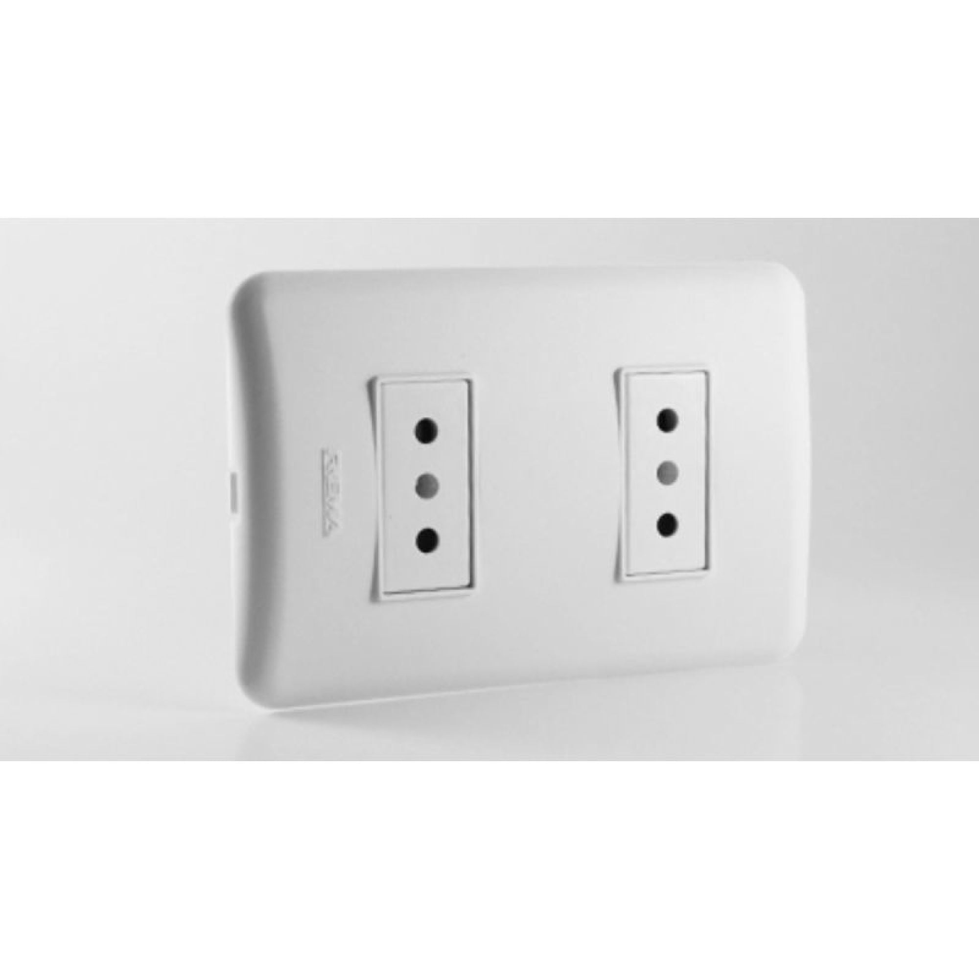Enchufe Hembra Doble 10a 250v Marfil Rema