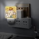 thumbnail image 5 of Pompompurin Luz nocturna LED con sensor de anochecer a amanecer para dormitorio, baño, pasillo, escaleras - Lámpara LED nocturna de enchufe, 0.5W - 1 pieza, 5 of 6