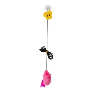 Genérico - Puerta Colgante Juguetes Para Gatos Puerta Juego Interactivo Para Gatos De Interior Kitty Chasing Rose Red