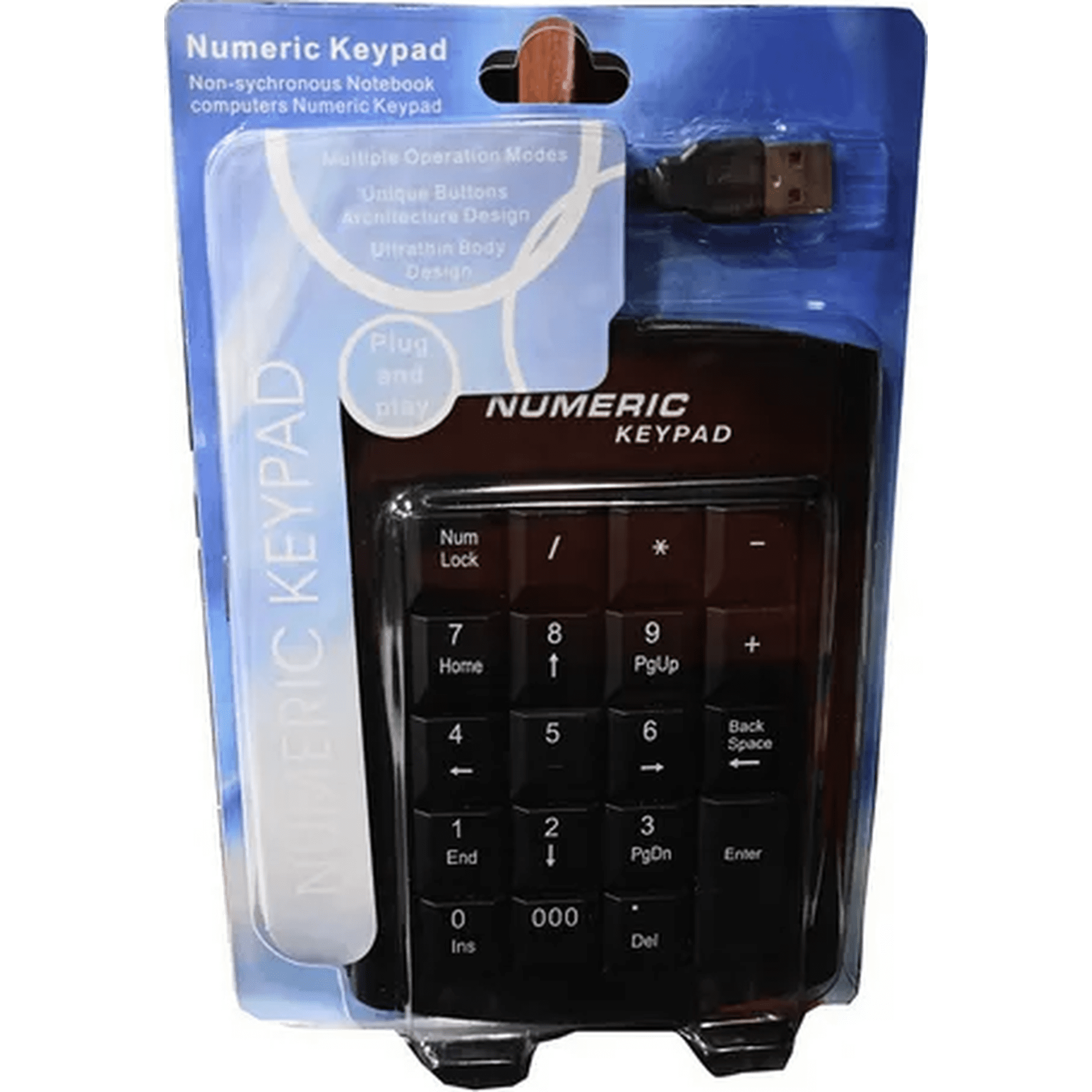 Genérico - Teclado Numérico Usb 19 Teclas