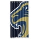 thumbnail image 1 of Cortina de ducha de los Pittsburgh Panthers, juego de cortina de baño con ganchos, tamaño 36 x 72 pulgadas, 1 of 3