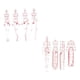 thumbnail image 2 of Conjunto De Regla De Dibujo De Moda Plantilla De Dibujo De Figura Para Boceto De Dise?o De Moda, 2 of 5