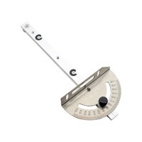 Bothyi - Regla De Ángulo Medidor De Ángulo Ajustable Herramienta De Carpintería De Bricolaje Para Sierra De Inglete De Mesa Juego A