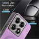 thumbnail image 3 of Magnetic Slim Case for Xiaomi 14T with Camera Guard & Anti-Scratch Back Purple, 3 of 5