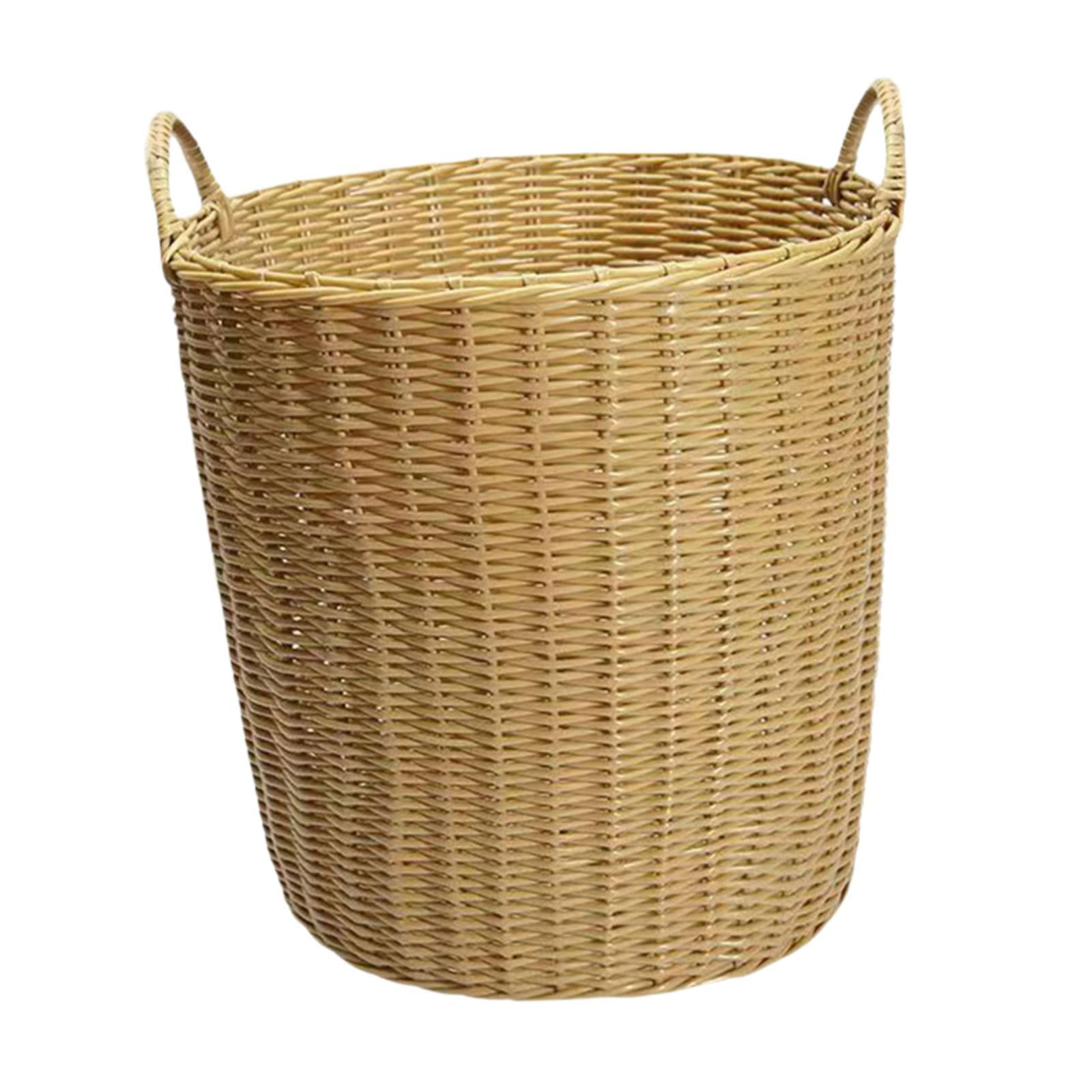 Bothyi - Cesta De Lavandería Multiusos De Imitación De Ratán Para Guardería, Hogar, Ropa M
