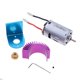 thumbnail image 4 of Para Wltoys 12428 12423 Coche 540 Motor + Disipador de calor + Motor Asiento + Engranaje + Tornillo + Llave, 4 of 5