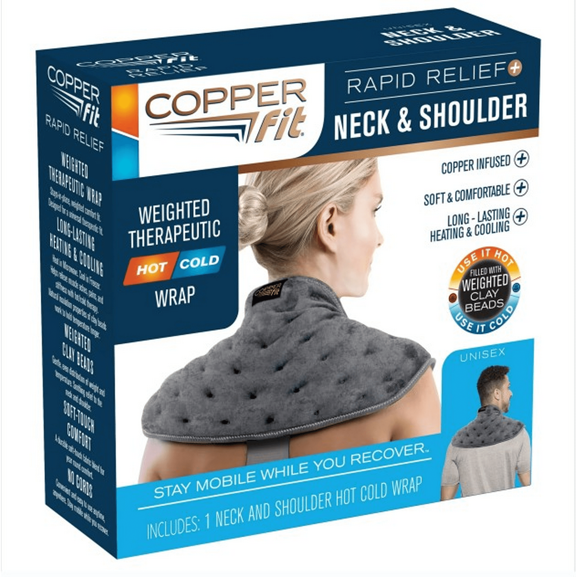 Movi - Manta Alivia Dolores Cuello Hombros Y Espalda Calor Y Frio