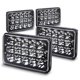 thumbnail image 1 of Faros LED TRUE MODS, 4 unidades, negros, 15 x 10 x 15 cm, 45 W, H4, 1 of 8