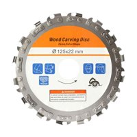 Ioensy - Accesorio De Disco De Cadena De Tallado De Madera Portátil Para Dar Forma A Tallado Pulido 5 Pulgadas