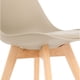 thumbnail image 3 of SILLA DE COMEDOR TULIP ASIENTO ACOLCHADO CAFE, 3 of 3