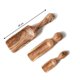 thumbnail image 3 of Cuchara de madera para botes, madera de olivo, 18 cm, hecha a mano, 3 of 6