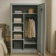 thumbnail image 4 of Closet Armario Ropero Metálico 2 puertas 90x45x180cm Airhouse, 4 of 4