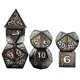 thumbnail image 3 of 7 Piezas De Dados De Varios Lados De Metal D4 D6 D8 D10 D12 D20 Juego De Troqueles D, 3 of 5