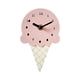 thumbnail image 5 of Mini Reloj De Pared Helado Hogar Reloj Colgante De Madera Para Decoración De Pared Del Hogar Rosa, 5 of 5