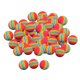 thumbnail image 3 of 50x EVA Esponja Pelotas De Golf Rayas Espuma Práctica Pelota De Golf 42 Mm Rojo 42 Mm, 3 of 5