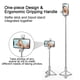 thumbnail image 2 of Trípode para selfies con luz, control remoto Bluetooth extraíble, ligero y portátil, 2 of 6