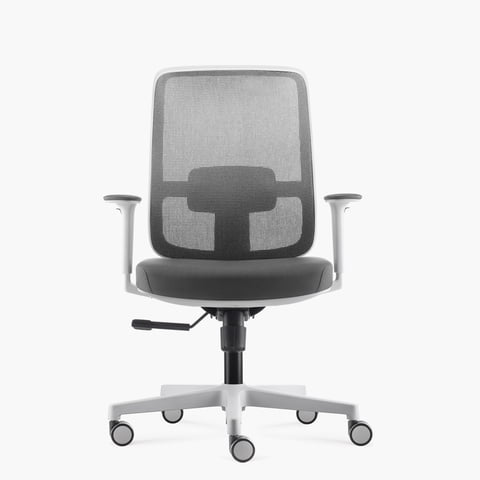 Form Office - Silla Oficina Lotto Gris Claro