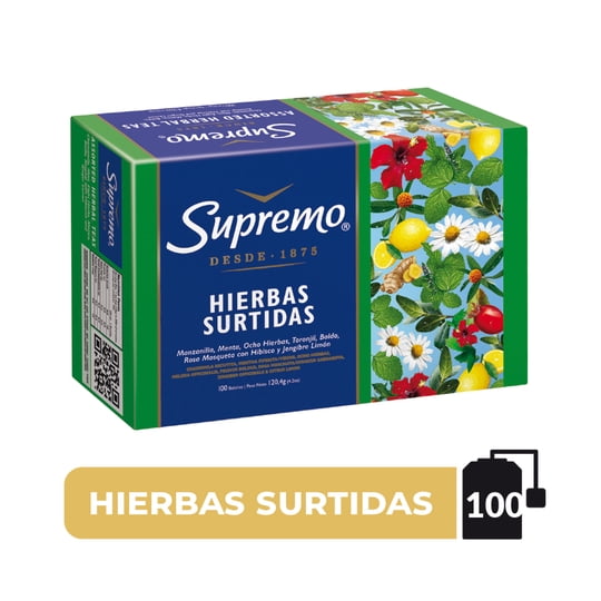 Hierba Surtidas Caja 120,4 g Supremo