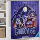 thumbnail image 5 of Gárgolas-theme 4-Piece Shower Curtain Set with Rugs, Waterproof Bathroom Decor Set Includes Bath Mat, U-Shaped Rug, Toilet Lid Cover and Curtain with Hooks, 5 of 6