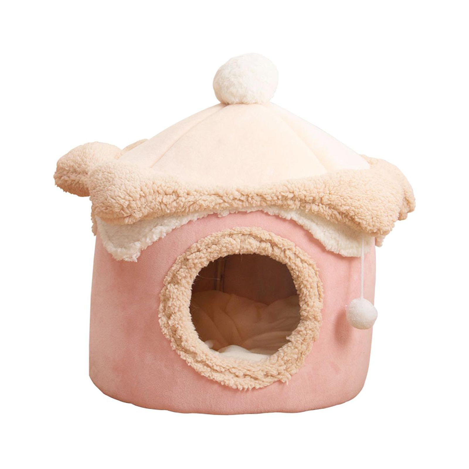 Ioensy - Cama Para Dormir Para Gatos, Casa, Cueva Para Gatos, Gatos Medianos Y Grandes, Perrito, 50cm X 50cm