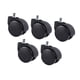 thumbnail image 2 of Ruedas Para Sillas De 5 Uds, Ruedas Giratorias Fáciles De Instalar Para Silla De Juegos Para El Hogar Y El Suelo, 2 of 3