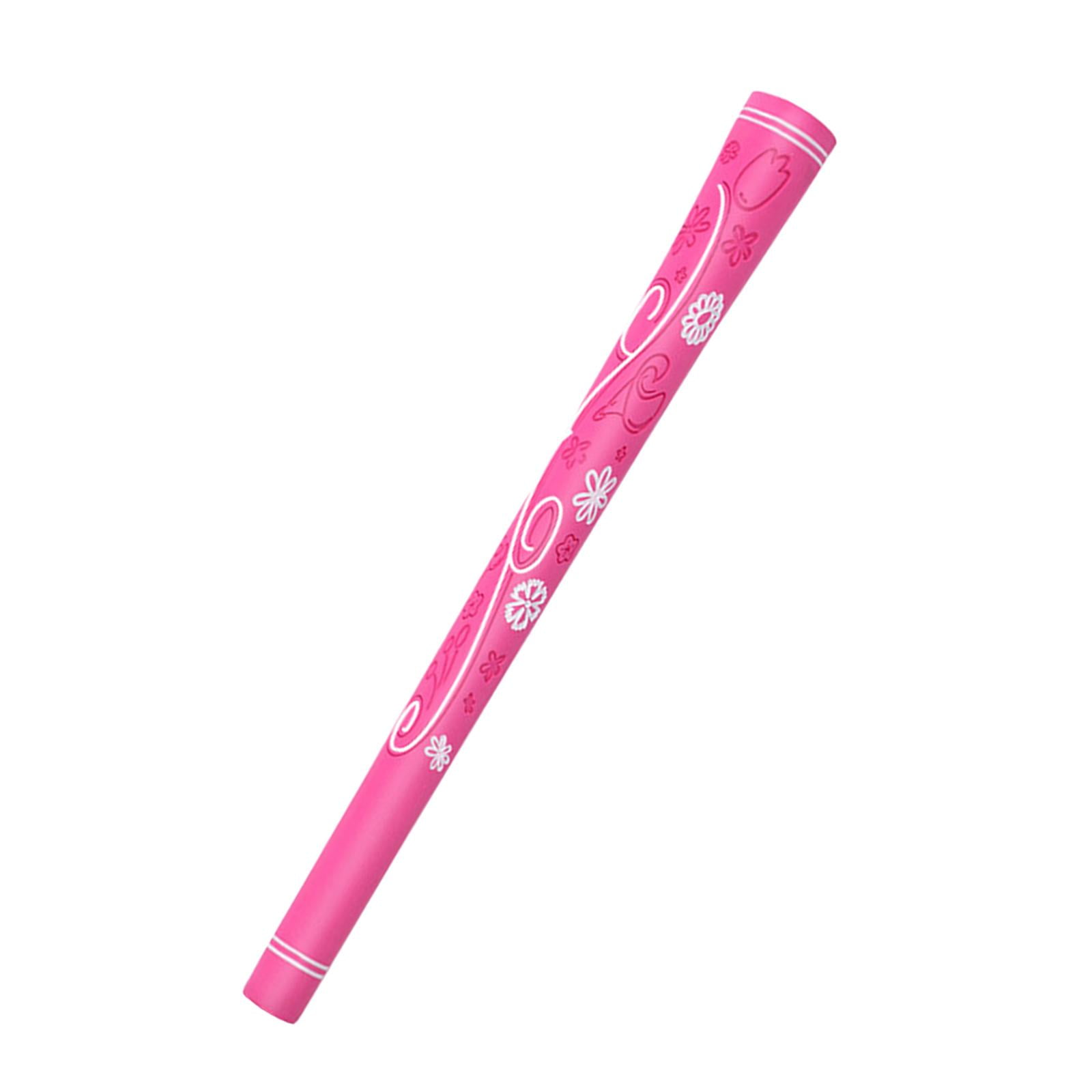 Magideal - Empuñadura De Golf, Empuñaduras De Hierro Para Golf, Resistentes Al Desgaste, Absorción De Impactos, Livianas, De Alta Tracción, Cómodas Empuñaduras P Rosa