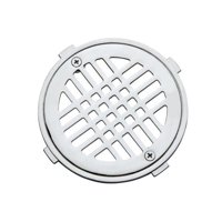Poli - Rejilla Cromada Redonda 110 Mm 126970