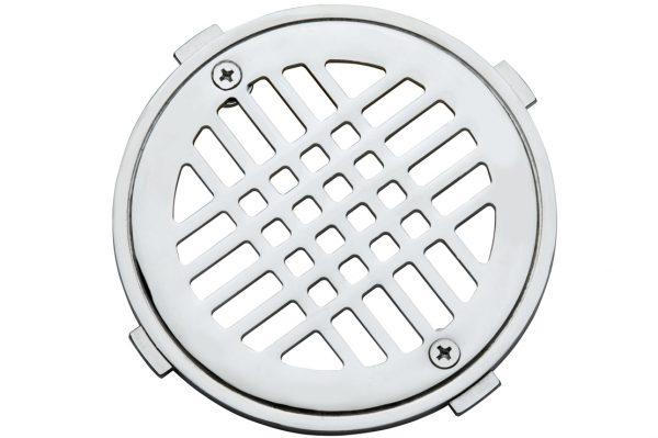 Poli - Rejilla Cromada Redonda 110 Mm 126970