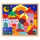 thumbnail image 1 of Jigsaw Building Blocks Ni?os Construcción Apilamiento Ladrillo Castillo Juguete, 1 of 5