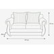 thumbnail image 2 of Sofa Brittany 2 cuerpos Grey, 2 of 2