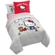 thumbnail image 1 of Juego de edredón Jay Franco Sanrio Hello Kitty, tamaño completo, 1 of 6