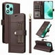 thumbnail image 1 of FOXDOCK Funda tipo Cartera para Honor 400 Lite – Cubierta de Cuero PU con Múltiples Ranuras, Bolsillo para Efectivo y Correa de Muñeca, 1 of 6