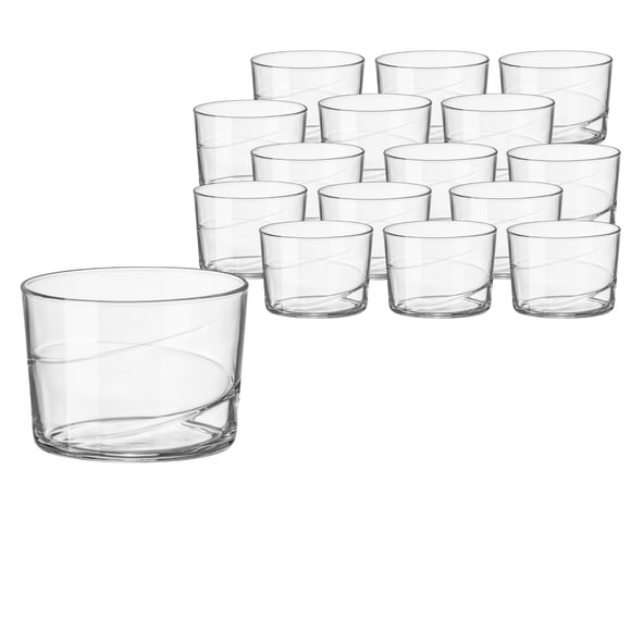 Vasos de ron Bormioli Rocco 205 ml transparentes - paquete de 12